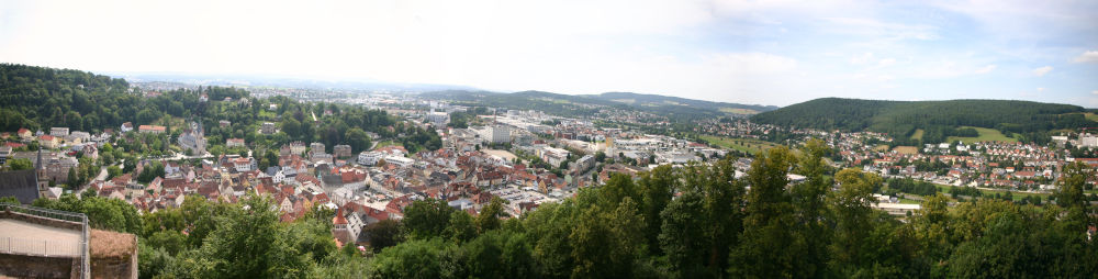 Panoramaaufnahme Plassenburg