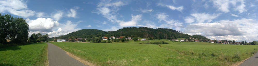 Panoramaaufnahme Zaubach